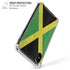 Jamaica Flag Distressed iPhone X/XS Clear Case